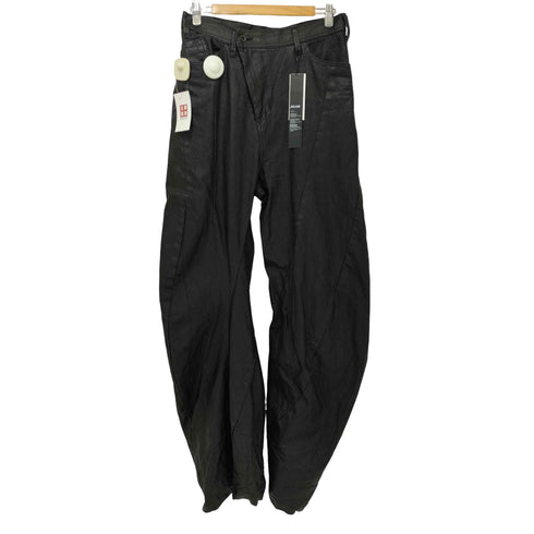ユリウス JULIUS 25SS 10oz Coated Denim Curved Wide Pants マイラーカーブジーンズ メンズ JPN:1